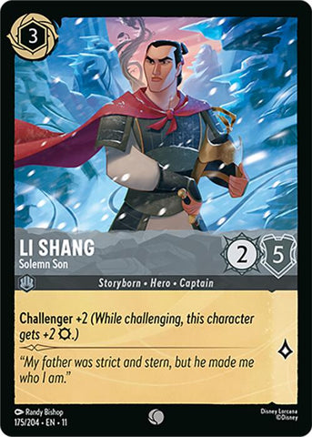 Li Shang - Solemn Son (175/204) [Winterspell] - Destination Retro