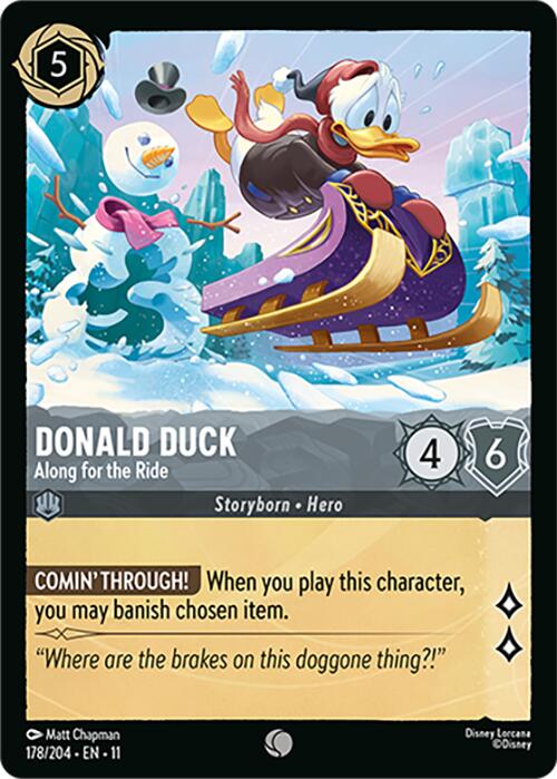 Donald Duck - Along for the Ride (178/204) [Winterspell] - Destination Retro