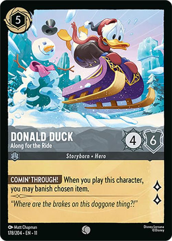 Donald Duck - Along for the Ride (178/204) [Winterspell] - Destination Retro
