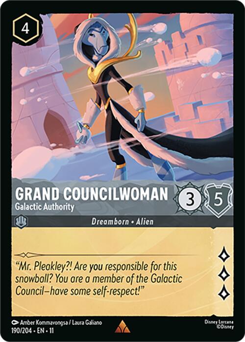 Grand Councilwoman - Galactic Authority (190/204) [Winterspell] - Destination Retro