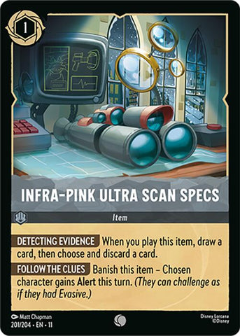 Infra-Pink Ultra Scan Specs (201/204) [Winterspell] - Destination Retro