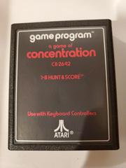 Concentration [Text Label] - Atari 2600 - Destination Retro