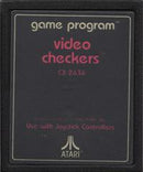 Video Checkers [Text Label] - Atari 2600 - Destination Retro