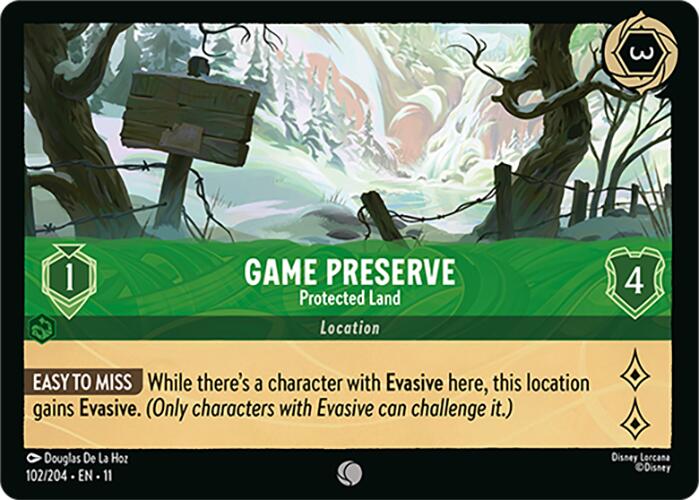 Game Preserve - Protected Land (102/204) [Winterspell] - Destination Retro