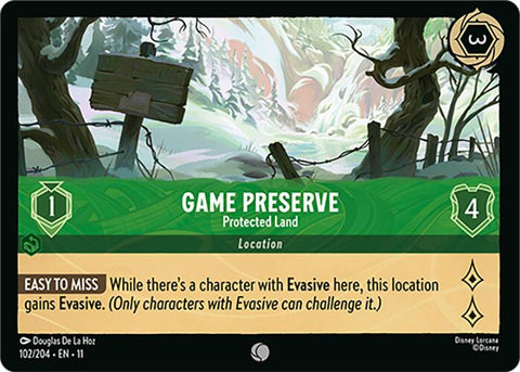 Game Preserve - Protected Land (102/204) [Winterspell] - Destination Retro