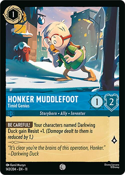 Honker Muddlefoot - Timid Genius (143/204) [Winterspell] - Destination Retro