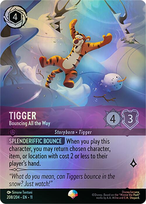 Tigger - Bouncing All the Way (Epic) (208/204) [Winterspell] - Destination Retro
