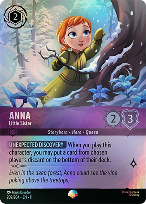 Anna - Little Sister (Epic) (209/204) [Winterspell] - Destination Retro