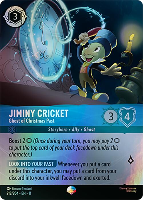 Jiminy Cricket - Ghost of Christmas Past (Epic) (218/204) [Winterspell] - Destination Retro