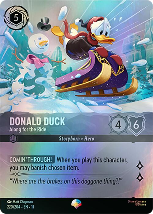 Donald Duck - Along for the Ride (Epic) (220/204) [Winterspell] - Destination Retro