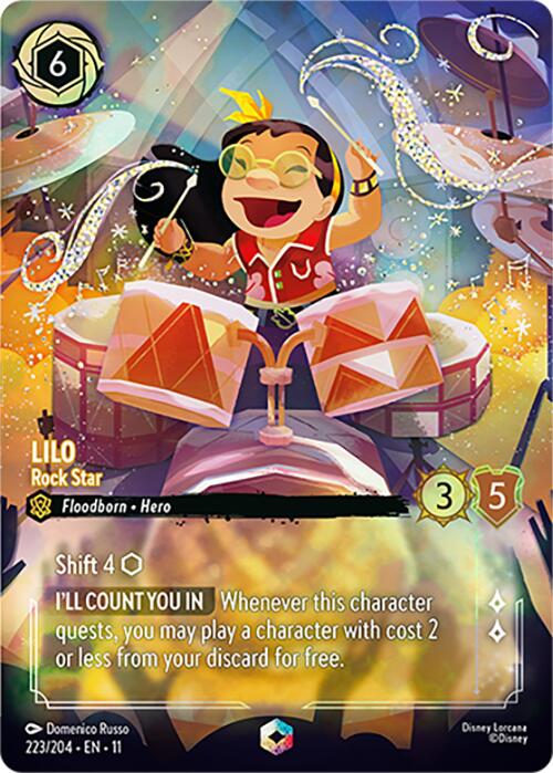 Lilo - Rock Star (Enchanted) (223/204) [Winterspell] - Destination Retro