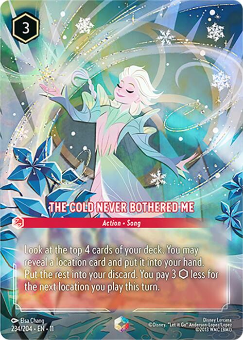 The Cold Never Bothered Me (Enchanted) (234/204) [Winterspell] - Destination Retro