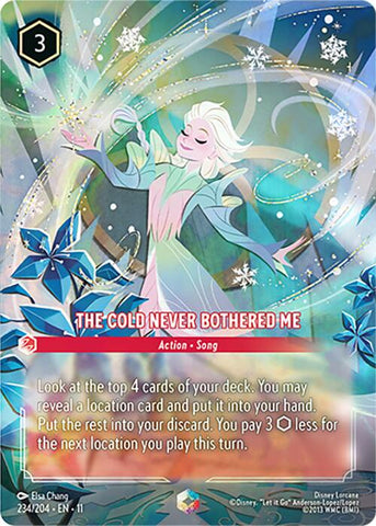 The Cold Never Bothered Me (Enchanted) (234/204) [Winterspell] - Destination Retro