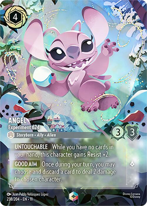 Angel - Experiment 624 (Enchanted) (238/204) [Winterspell] - Destination Retro