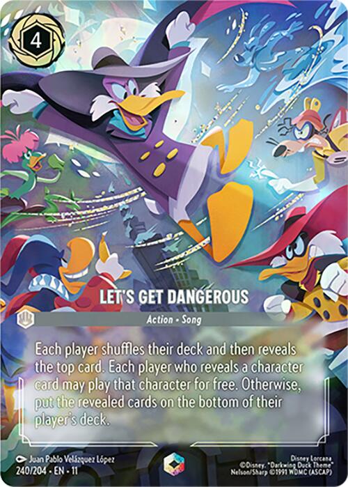 Let's Get Dangerous (Enchanted) (240/204) [Winterspell] - Destination Retro