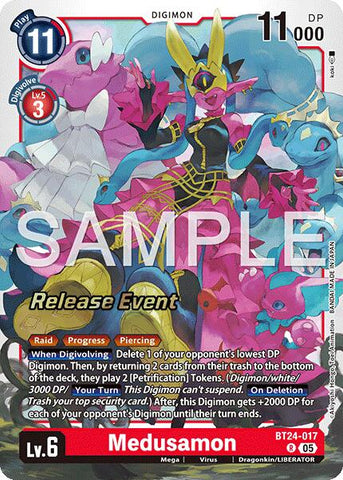 Medusamon [BT24-017] [Time Stranger Release Events Cards] - Destination Retro