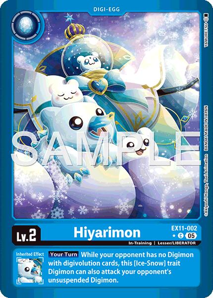 Hiyarimon [EX11-002] (Limited Foil) [Dawn of Liberator] - Destination Retro