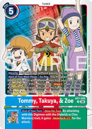 Tommy, Takuya, & Zoe [AD1-020] [Advanced Booster Digimon Generation] - Destination Retro