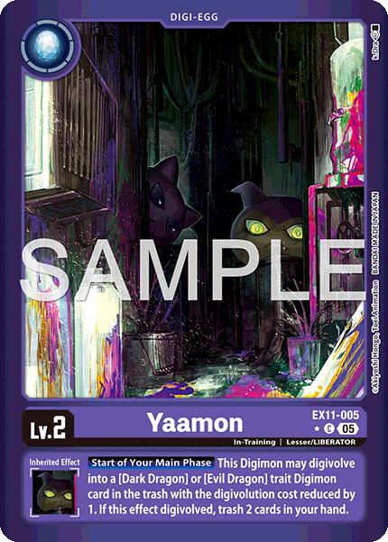 Yaamon [EX11-005] (Limited Foil) [Dawn of Liberator] - Destination Retro
