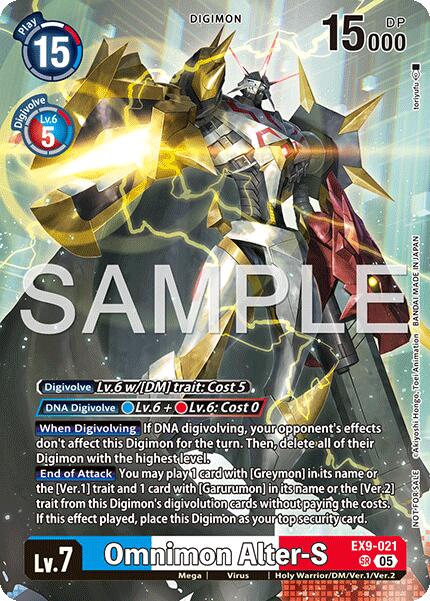 Omnimon Alter-S [EX9-021] (Event Pack 9) [Versus Monsters] - Destination Retro