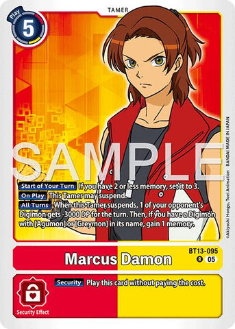 Marcus Damon [BT13-095] [Advanced Booster Digimon Generation] - Destination Retro