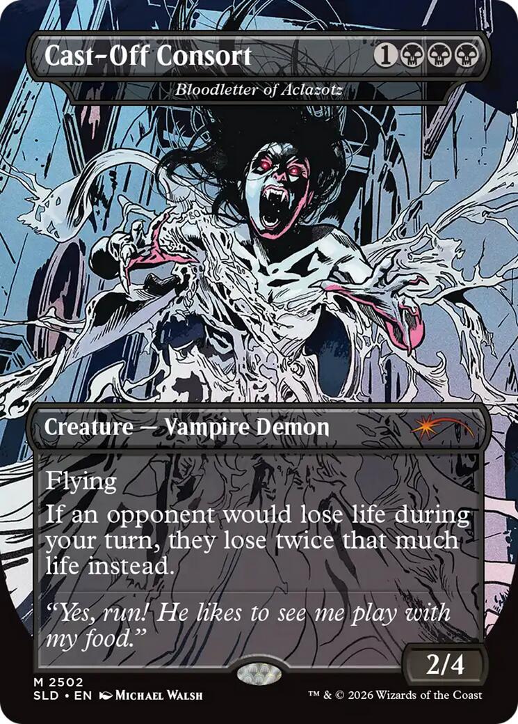 Cast-Off Consort - Bloodletter of Aclazotz [Secret Lair Drop Series] - Destination Retro