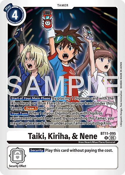 Taiki, Kiriha, & Nene [BT11-095] [Advanced Booster Digimon Generation] - Destination Retro