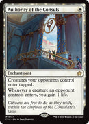 Authority of the Consuls [Lorwyn Eclipsed Promos] - Destination Retro