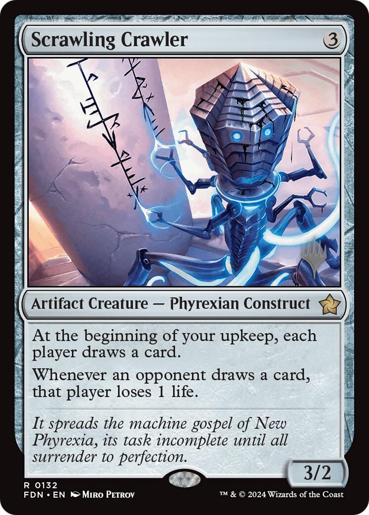 Scrawling Crawler [Lorwyn Eclipsed Promos] - Destination Retro
