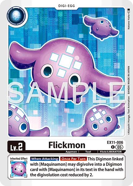 Flickmon [EX-11-006] [Dawn of Liberator] - Destination Retro