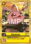 Koromon [BT21-004] (Alternate Art) [Advanced Booster Digimon Generation] - Destination Retro