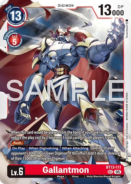 Gallantmon [BT13-111] [Advanced Booster Digimon Generation] - Destination Retro