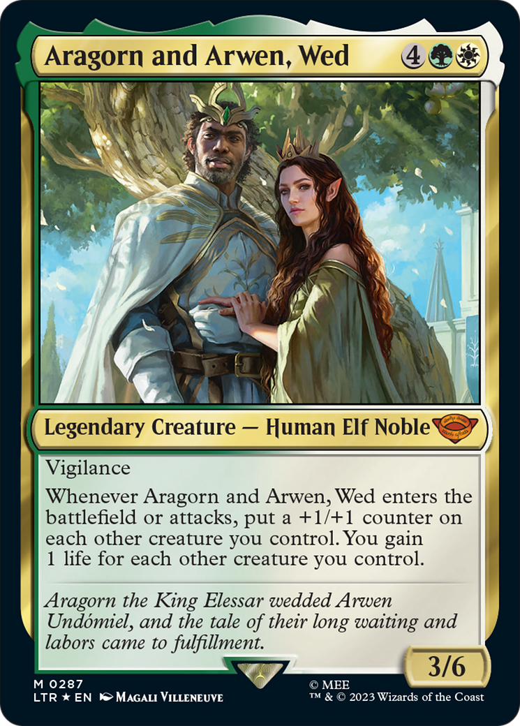 Aragorn and Arwen, Wed [The Lord of the Rings: Tales of Middle-Earth] - Destination Retro