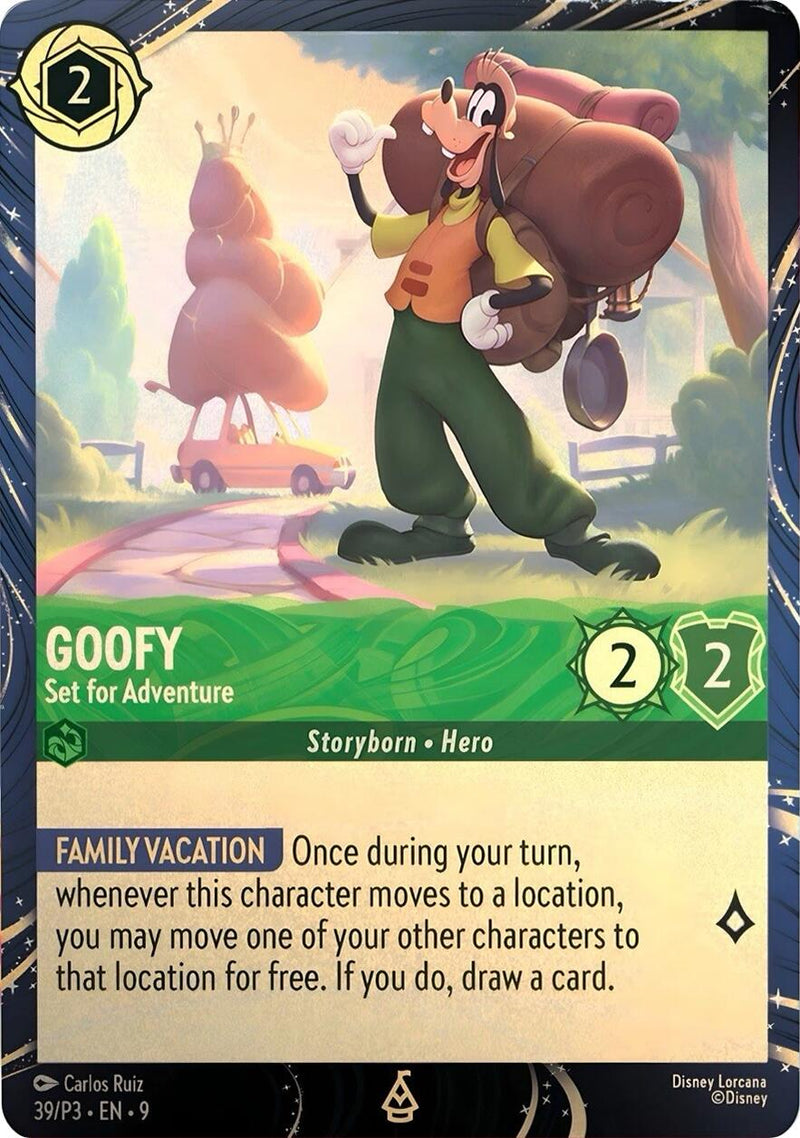 Goofy - Set for Adventure (39) [Promo Cards] - Destination Retro
