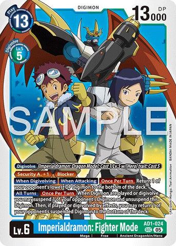 Imperialdramon: Fighter Mode [AD1-024] [Advanced Booster Digimon Generation] - Destination Retro