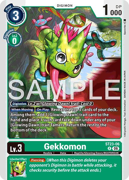 Gekkomon [ST23-06] [Starter Deck: Beatbreak] - Destination Retro