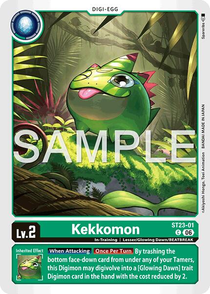 Kekkomon [ST23-01] [Starter Deck: Beatbreak] - Destination Retro