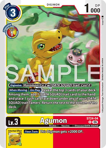 Agumon [ST24-04] [Starter Deck: Data Squad] - Destination Retro
