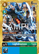 Lighdramon [BT21-037] (Gold Border) [Advanced Booster Digimon Generation] - Destination Retro