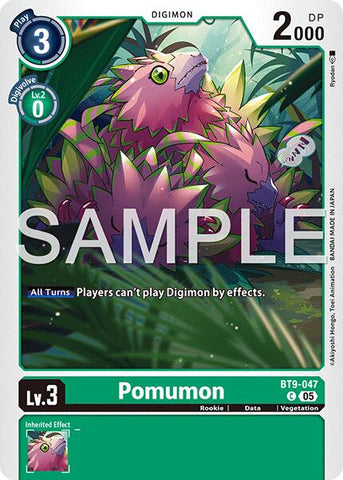 Pomumon [BT9-047] (Foil Reprint) [Advanced Booster Digimon Generation] - Destination Retro