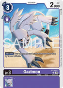 Gazimon [BT3-077] (Foil Reprint) [Advanced Booster Digimon Generation] - Destination Retro