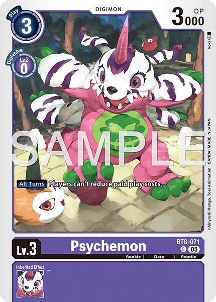 Psychemon [BT8-071] (Foil Reprint) [Advanced Booster Digimon Generation] - Destination Retro