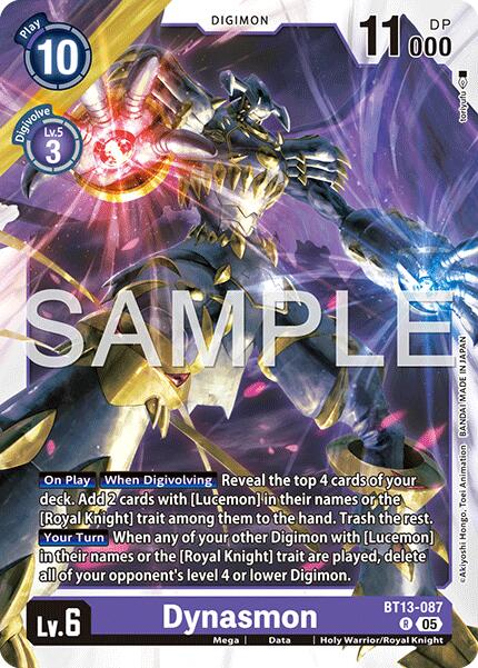 Dynasmon [BT13-087] (Reprint) [Advanced Booster Digimon Generation] - Destination Retro