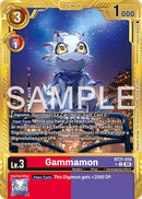 Gammamon [BT21-010] - BT21-010 (Gold Border) [Advanced Booster Digimon Generation] - Destination Retro