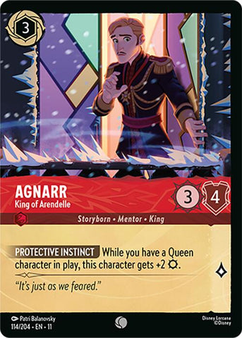 Agnarr - King of Arendelle (Foil) (114/204) [Winterspell] - Destination Retro