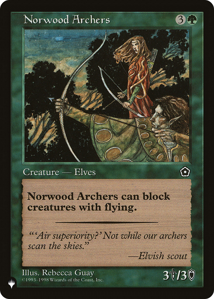 Norwood Archers [The List] - Destination Retro