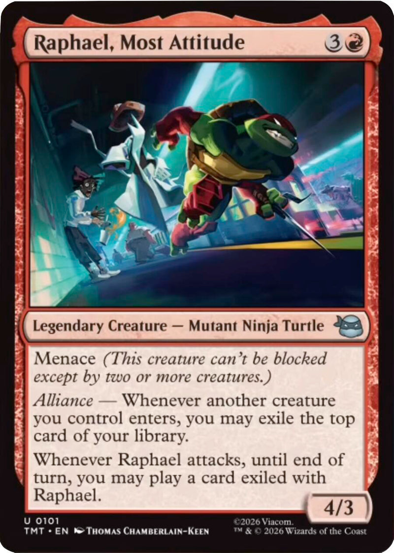 Raphael, Most Attitude [Teenage Mutant Ninja Turtles] - Destination Retro