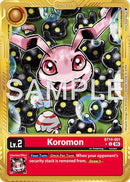 Koromon [BT14-001] (Gold Border) [Advanced Booster Digimon Generation] - Destination Retro