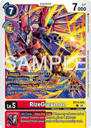 RizeGreymon [BT13-015] (Foil Reprint) [Advanced Booster Digimon Generation] - Destination Retro