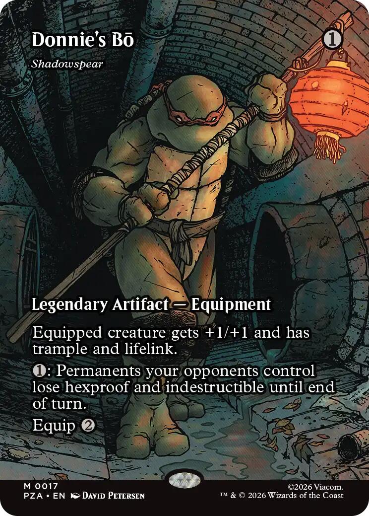 Donnie's Bo - Shadowspear (Borderless) [Teenage Mutant Ninja Turtles Eternal-Legal] - Destination Retro